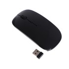 Мышь Luazon MB-1.0, беспроводная, оптическая, 1600 dpi, USB, чёрная - Фото 2