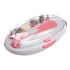 Аппарат для маникюра Luazon LMM-005, 6 насадок, 2хAA (не в комплекте), розовый - Фото 3