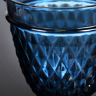 Кувшин стеклянный "Элегия", 1,1 л, цвет синий - Фото 2