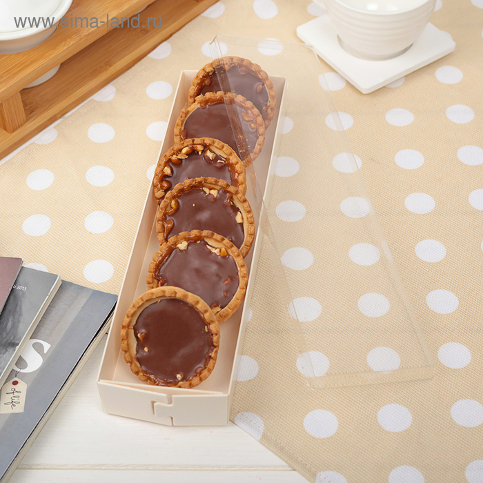 Контейнер пищевой 7 х 27 х 3 см - Фото 1