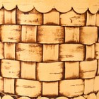 Туес «Велюр», плетеный, 8×8×12 см, береста - фото 4590381
