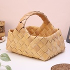 Корзинка плетёная «Алёнка», плетеная, 22×16×10/22 см, береста - Фото 1