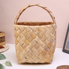 Корзина плетёная «Алёнка», 22×22×19/28 см, береста - Фото 2