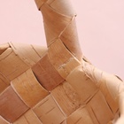 Корзина плетёная «Алёнка», 22×22×19/28 см, береста - Фото 4