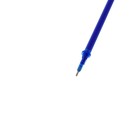 Стержень гелевый 0,5 мм, для ручки со стираемыми чернилами, 131 мм, чернила синие (штрихкод на штуке) - Фото 5