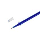 Стержень гелевый 0,5 мм, для ручки со стираемыми чернилами, 131 мм, чернила синие (штрихкод на штуке) - Фото 9