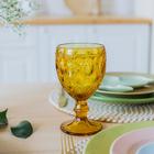 Бокал для вина Magistro «Варьете», 300 мл, стекло, жёлтый - Фото 7