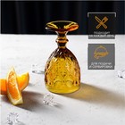 Бокал для вина Magistro «Варьете», 300 мл, стекло, жёлтый - Фото 5