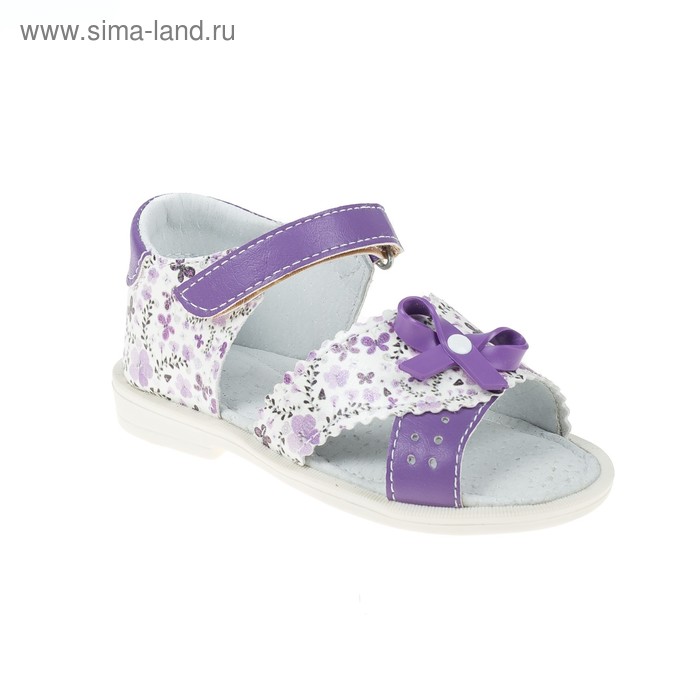 Туфли летние арт. 851-05, фиолетовый, размер 23 - Фото 1