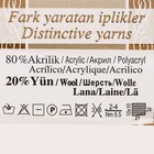Пряжа "Angora Gold"  20%  шерсть, 80% акрил 550м/100гр (21 серый) - Фото 3