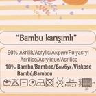 Пряжа "Baby Best" 10% бамбук, 90% акрил 240м/100гр (216 жёлтый) - Фото 3