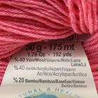 Пряжа "Baby Wool" 40% шерсть, 40% акрил, 20% бамбук 175м/50гр (33 т. розовый) - Фото 4