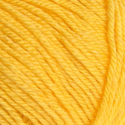 Пряжа "Baby Wool" 40% шерсть, 40% акрил, 20% бамбук 175м/50гр (216 жёлтый)