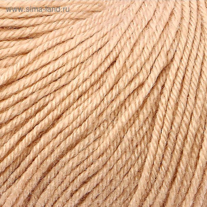Пряжа "Baby Wool" 40% шерсть, 40% акрил, 20% бамбук 175м/50гр (310 медовый) - Фото 1