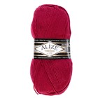 Пряжа "Superlana Klasik" 25% шерсть, 75% акрил 280м/100гр (649 рубин) - Фото 2