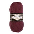 Пряжа "Superlana Klasik" 25% шерсть, 75% акрил 280м/100гр (73 сухая роза) - Фото 2