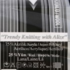 Пряжа "Superlana Maxi" 75% акрил, 25% шерсть 100м/100гр (58 т. синий) - Фото 3