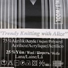 Пряжа "Superlana Maxi" 75% акрил, 25% шерсть 100м/100гр (56 красный) - Фото 3
