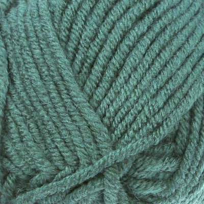Пряжа "Superlana Maxi" 75% акрил, 25% шерсть 100м/100гр (426 т. зелёный)