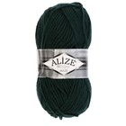 Пряжа "Superlana Maxi" 75% акрил, 25% шерсть 100м/100гр (426 т. зелёный) - Фото 2