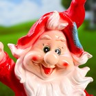 Садовая фигура "Гном на шаре" 23х30х54см - Фото 4