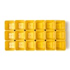 Набор для рассады: стаканы по 200 мл (18 шт.), поддон 36.5×17 см, цвет МИКС, Greengo - Фото 13