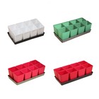 Набор для рассады: стаканы по 600 мл (8 шт.), поддон 36×18 см, цвет МИКС, Greengo - Фото 14