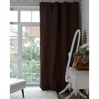 Штора портьерная «Этель», 220×280 см, английский стиль шоколад - Фото 3