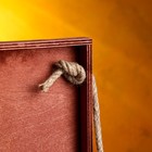 Подарочный ящик 34×21.5×10.5 см деревянный 3 отдела, с крышкой, светло-коричневый - Фото 7