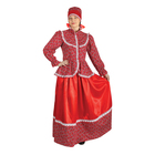 Русский народный женский костюм "Забава", головной убор, блуза, юбка, р-р 50 - Фото 1