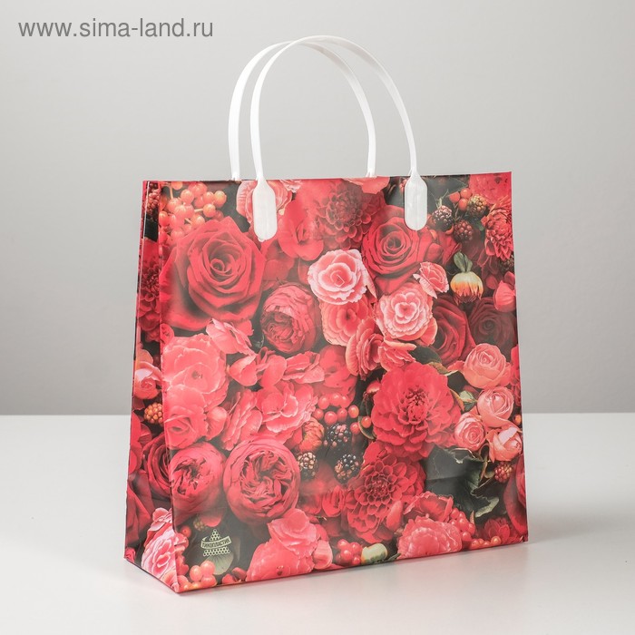 Пакет «Руж», мягкий пластик, 26×24 см, 140 мкм - Фото 1