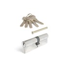 Цилиндровый механизм Apecs SC-90-Z-Ni, английский ключ, цвет никель - фото 307019884