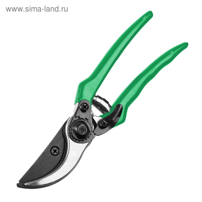 Секатор плоскостной, 8" (20 см), диаметр реза 18 мм, алюминиевые ручки, «РОСТОК» - Фото 1