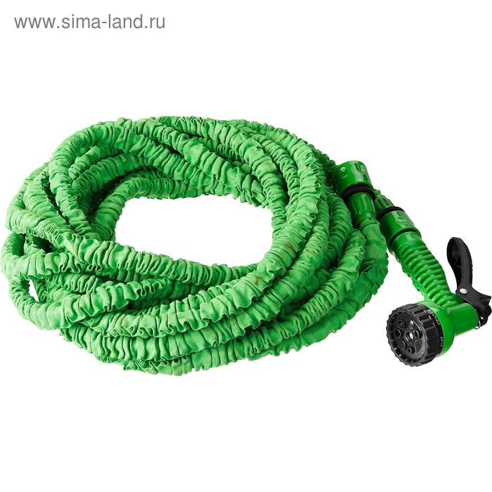 Шланг растягивающийся, L=15 м, пистолет-распылитель 7 режимов, «Росток»