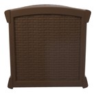 Комод 4-х секционный «Стиль ротанг», цвет бежевый ротанг - Фото 4