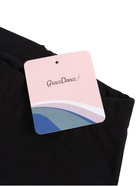 Лосины с вырезом, размер 32, цвет чёрный - фото 809629263