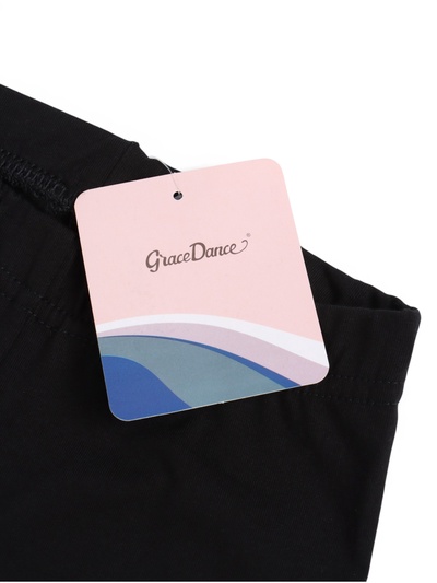 Лосины для гимнастики и танцев Grace Dance, р. 32, чёрные
