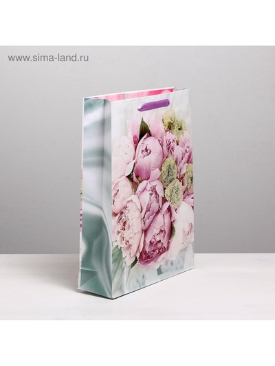 Пакет подарочный ламинированный, упаковка, «Радости!», L 31×40×11.5