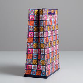 

Пакет ламинированный вертикальный «Мозаика», 18 × 23 × 8 см, ручка МИКС