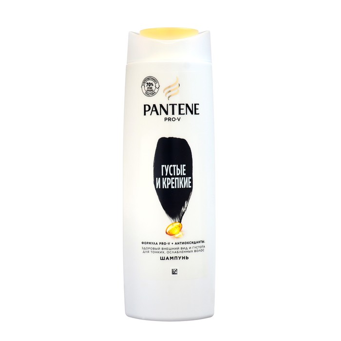 Шампунь для волос Pantene «Густые и крепкие», для тонких и ослабленных волос, 400 мл - Фото 1