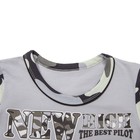 Комплект для мальчика (футболка+шорты), рост 98 см, цвет серый камуфляж Н985-3654 - Фото 3