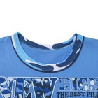 Комплект для мальчика (футболка+шорты), рост 104 см, цвет синий камуфляж Н985-3654 - Фото 3