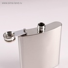 Фляжка Мастер К «Майор», 210 мл, в чехле, подарочная, армейская, 7 oz, нержавеющая сталь, зелёная - Фото 2