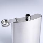 Фляжка Мастер К «Полковник», 240 мл, в чехле, подарочная, армейская, 8 oz, нержавеющая сталь, зелёная - Фото 4