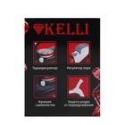 Утюг KELLI KL-1633, 2600 Вт, керамическая подошва, самоочистка, паровой удар, красный - Фото 9