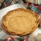 Хлебница "Добро" бамбук 18 см - Фото 2