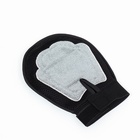 Рукавица для вычёсывания шерсти, двусторонняя, на правую и левую руку, цвет МИКС - Фото 3