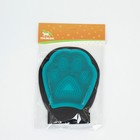 Рукавица - щетка для шерсти двусторонняя, на правую и левую руку, микс цветов - Фото 5