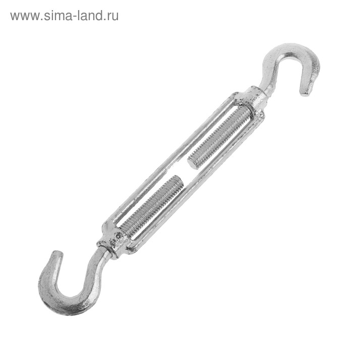 Талреп крюк-крюк ТУНДРА krep, DIN 1480, М8, оцинкованный - Фото 1