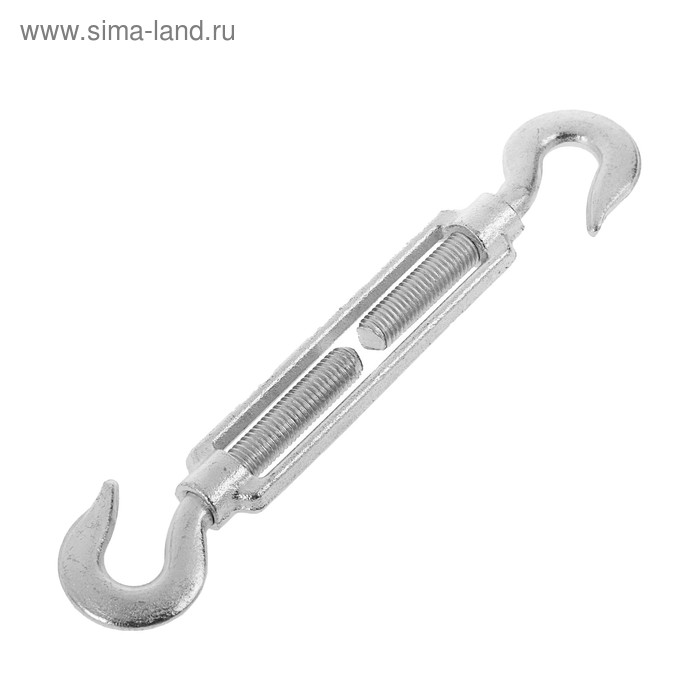 Талреп крюк-крюк ТУНДРА krep, DIN1480, М12, оцинкованный - Фото 1